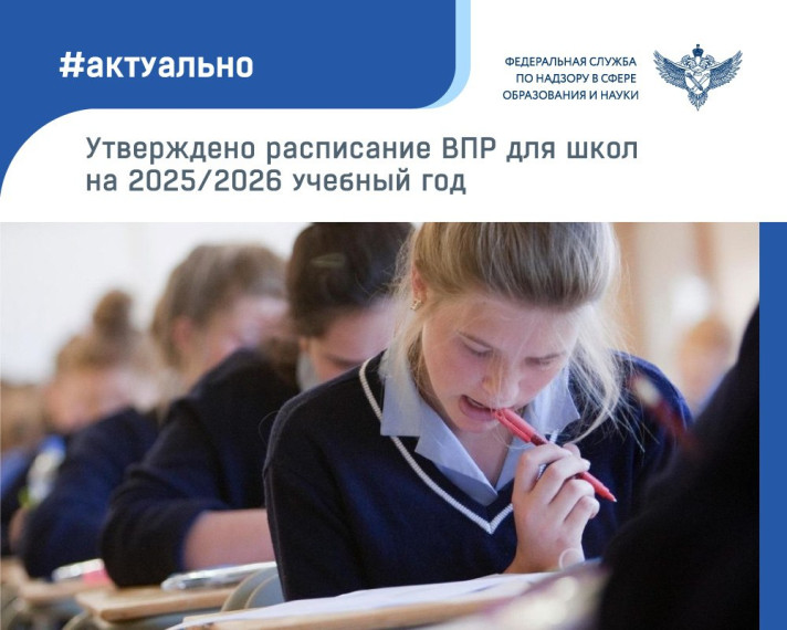 ВПР в школах в 2025-2026 учебном году.